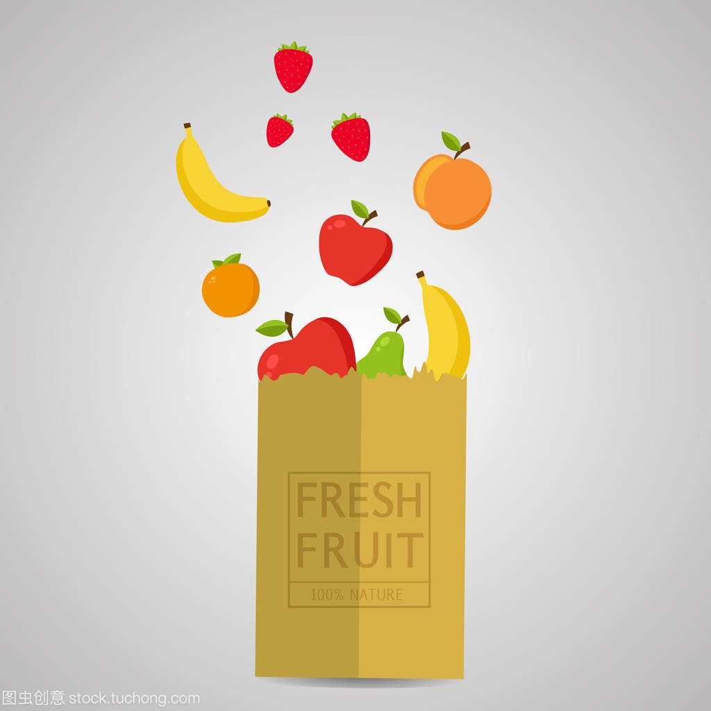 紙包新鮮，健康自然 100%天然水果與蔬菜的綠色生活
